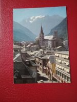 Visp Wallis Stadtpartie 1976 Hotel Inn Kirche Auto