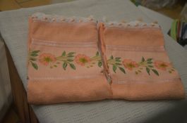2 SERVIETTES DE BAIN NEU - 2 X CM 80X45