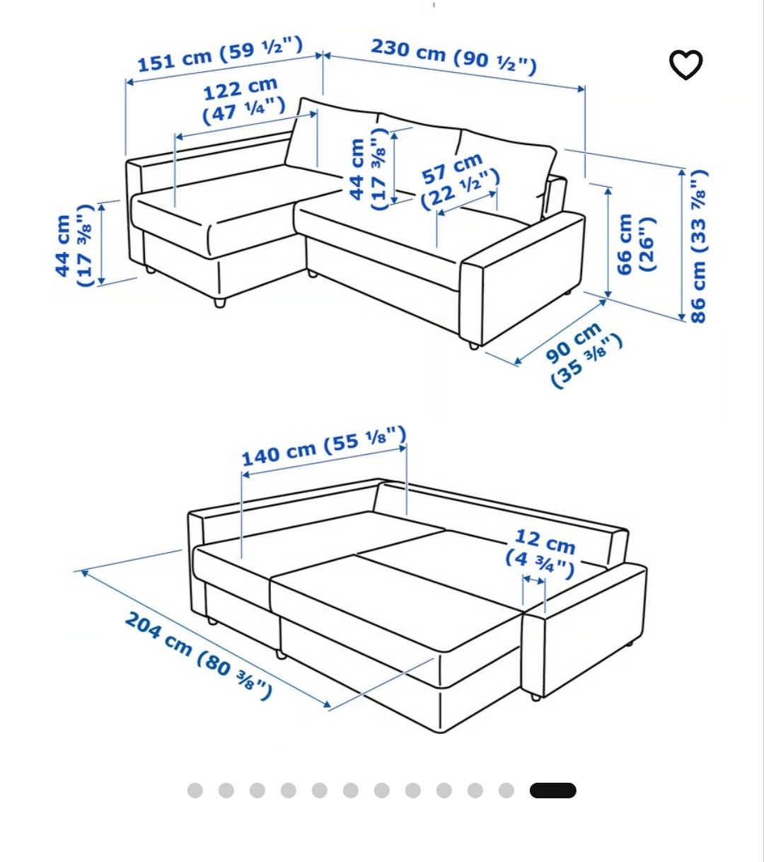 Divani: Ikea Friheten Schlafsofa – Usato da Kleinwangen venduto da Cane18corso 5