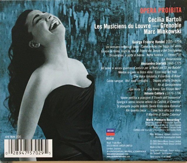 CD: Cecilia Bartoli - Opera Proibita – Usato da Grüningen venduto da azulamarillo 1