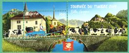 SB  Journée du timbre  2019    Bulle - Gruyère   postfrisch