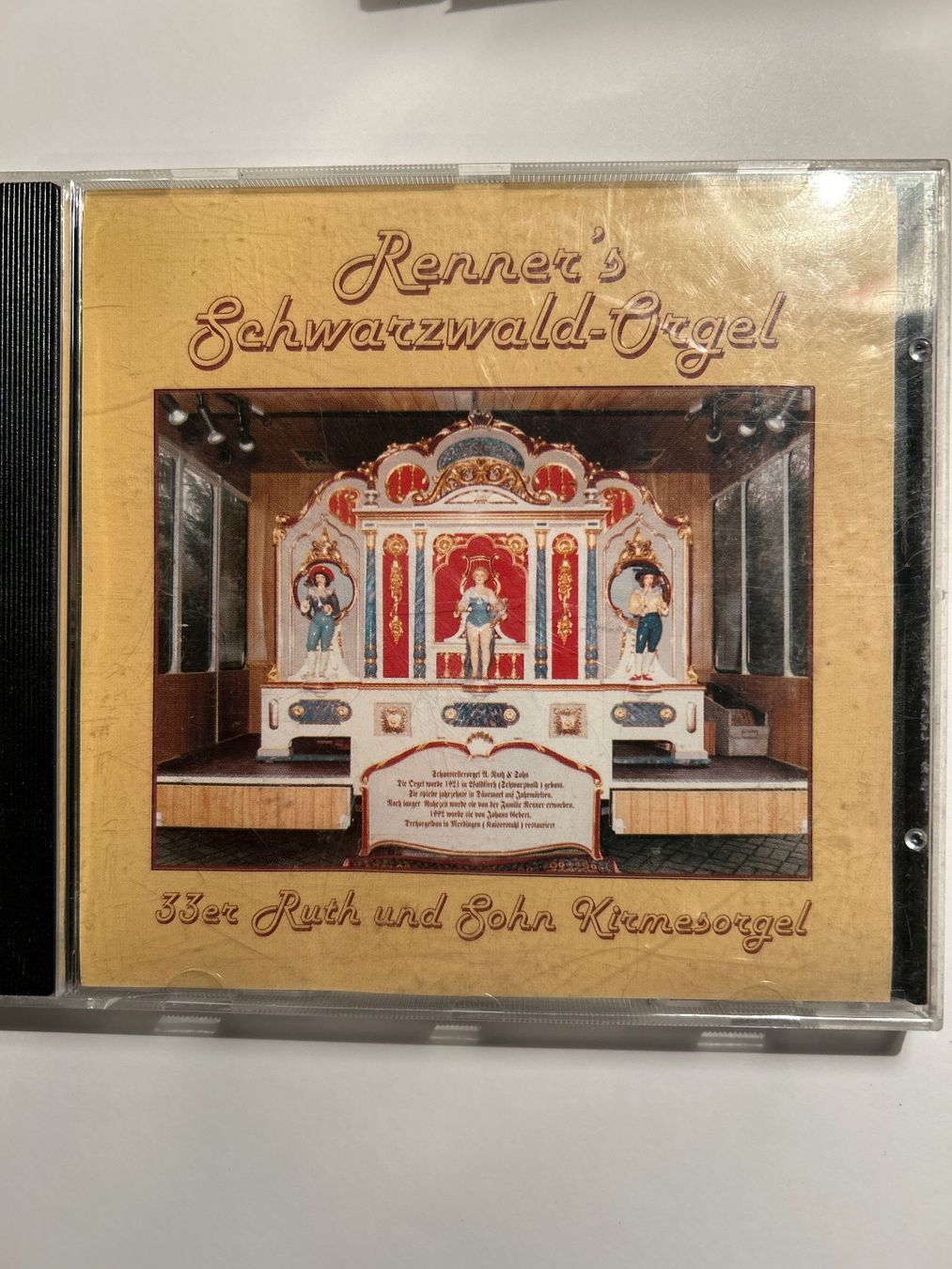 CD: Renners Schwarzwald Orgel – Usato da Arth venduto da Vrecam51