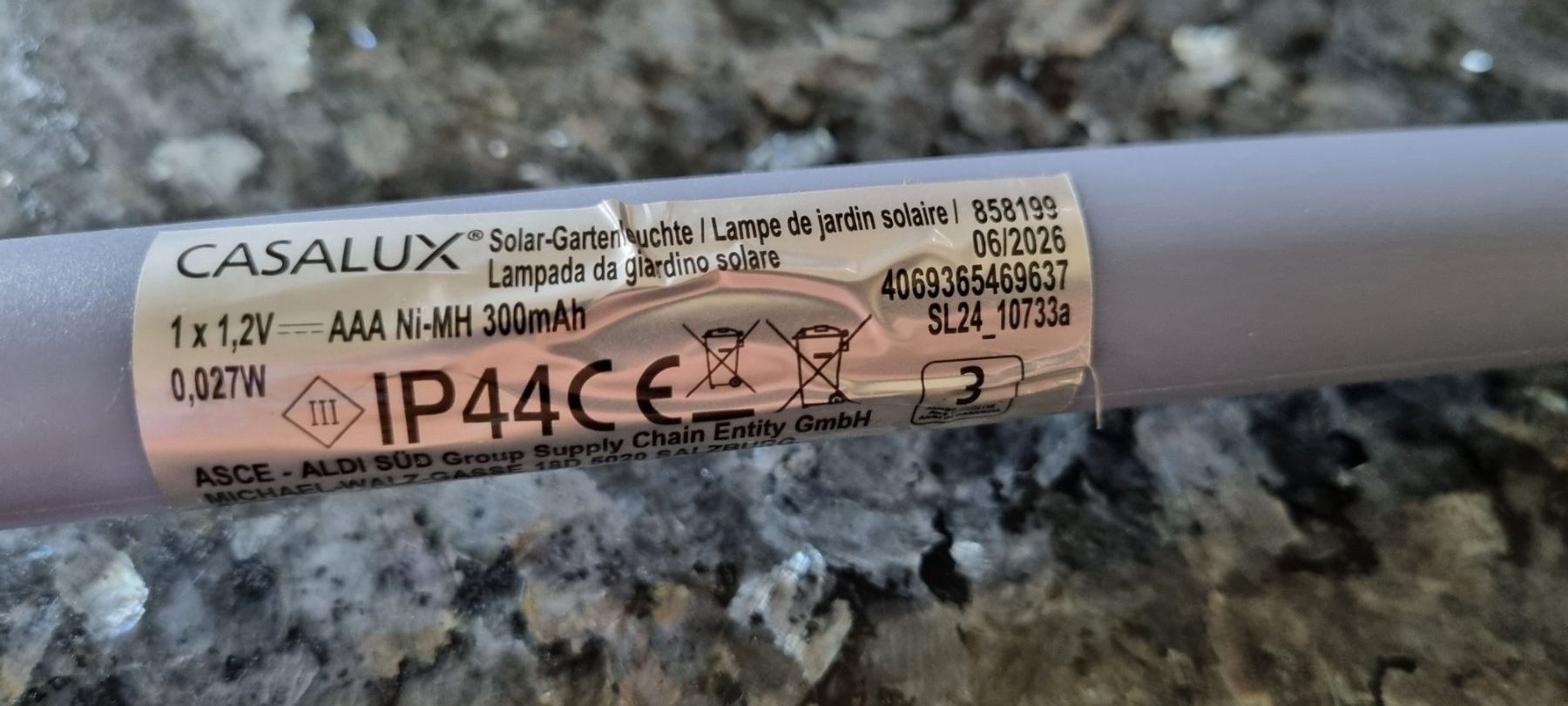 Lampade: Solarleuchte Gartenspiess neu ungebraucht – Nuovo (secondo la descrizione) da egliswil venduto da Maggy6 2