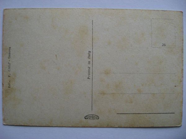 Cartoline postali: AK  Genova - Ponte del Mille – Usato da Gundetswil venduto da Egro01 1