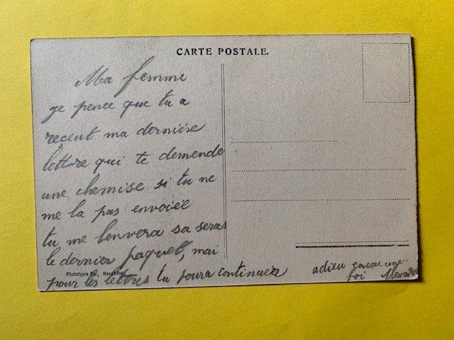 Cartoline postali: Militaria Une halte en forêt Cuisine – Usato da St-Prex venduto da Epicard 1
