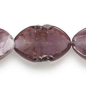 Perle (finte): Lampwork Glasperle purple opak  30x19mm – Nuovo (secondo la descrizione) da Alpnachstad venduto da perlengaby