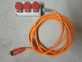 T25 230v 400V Steckerleiste 3xT25 Steckdosenleiste
