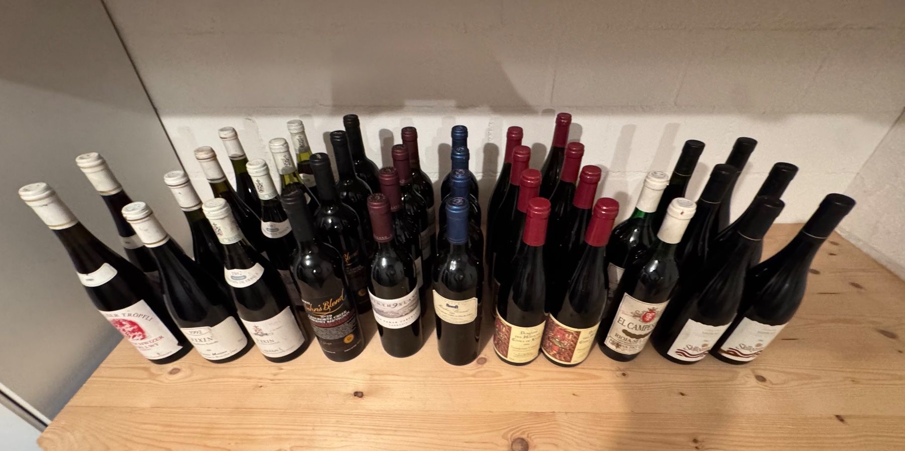 Vino: Weinsammlung mit 93 Flaschen – Nuovo (secondo la descrizione) da Volketswil venduto da CHEF2222 1