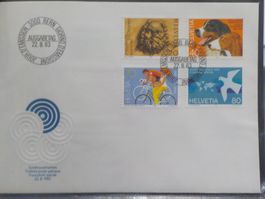 1983, FDC, Sonderm.II, Serie