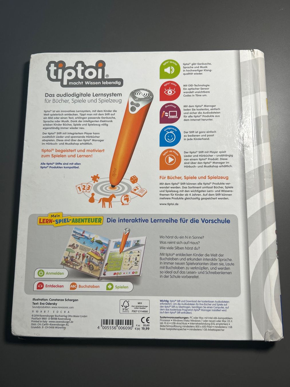Libri: Tiptoi Erste Buchstaben Buch – Usato da Laufen venduto da nightparrot 1
