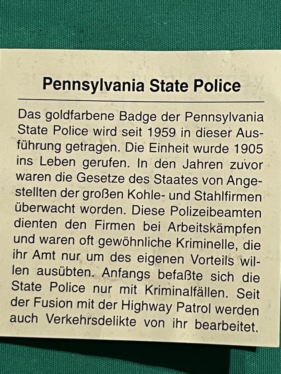 Broches & Aiguilles: Polizeimarke Pennsylvania – D'occasion à Itingen par Bebbi6569 2