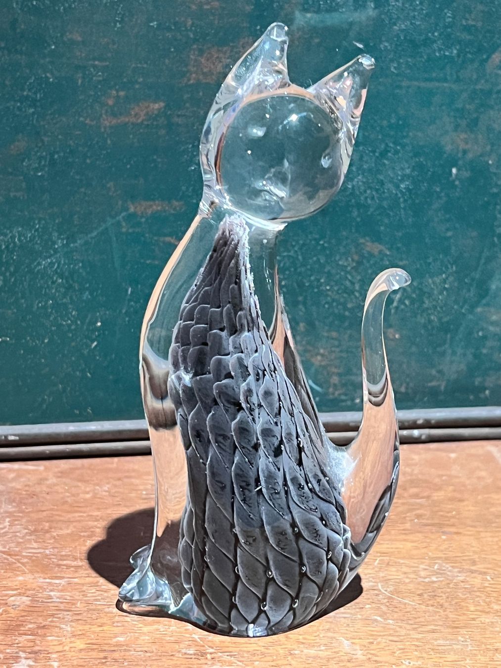 Murano Figuren: Vintage Katze Murano Glas, Tier Figur – Gebraucht aus Otelfingen von Markthalle_C