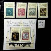 BARBADE BLOC +SÉRIE DE TIMBRES NEUFS** 1990. 18 EUROS/AT34