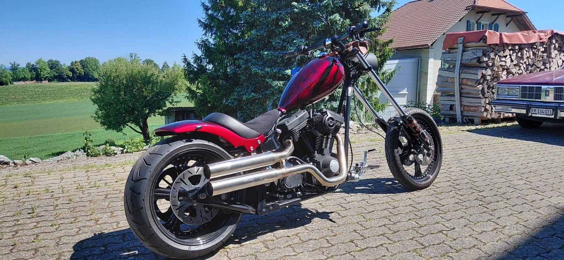 Harley-Davidson Chopper: HPU GCP Hurricane – Usato da Wünnewil venduto da RetoMaissen 1
