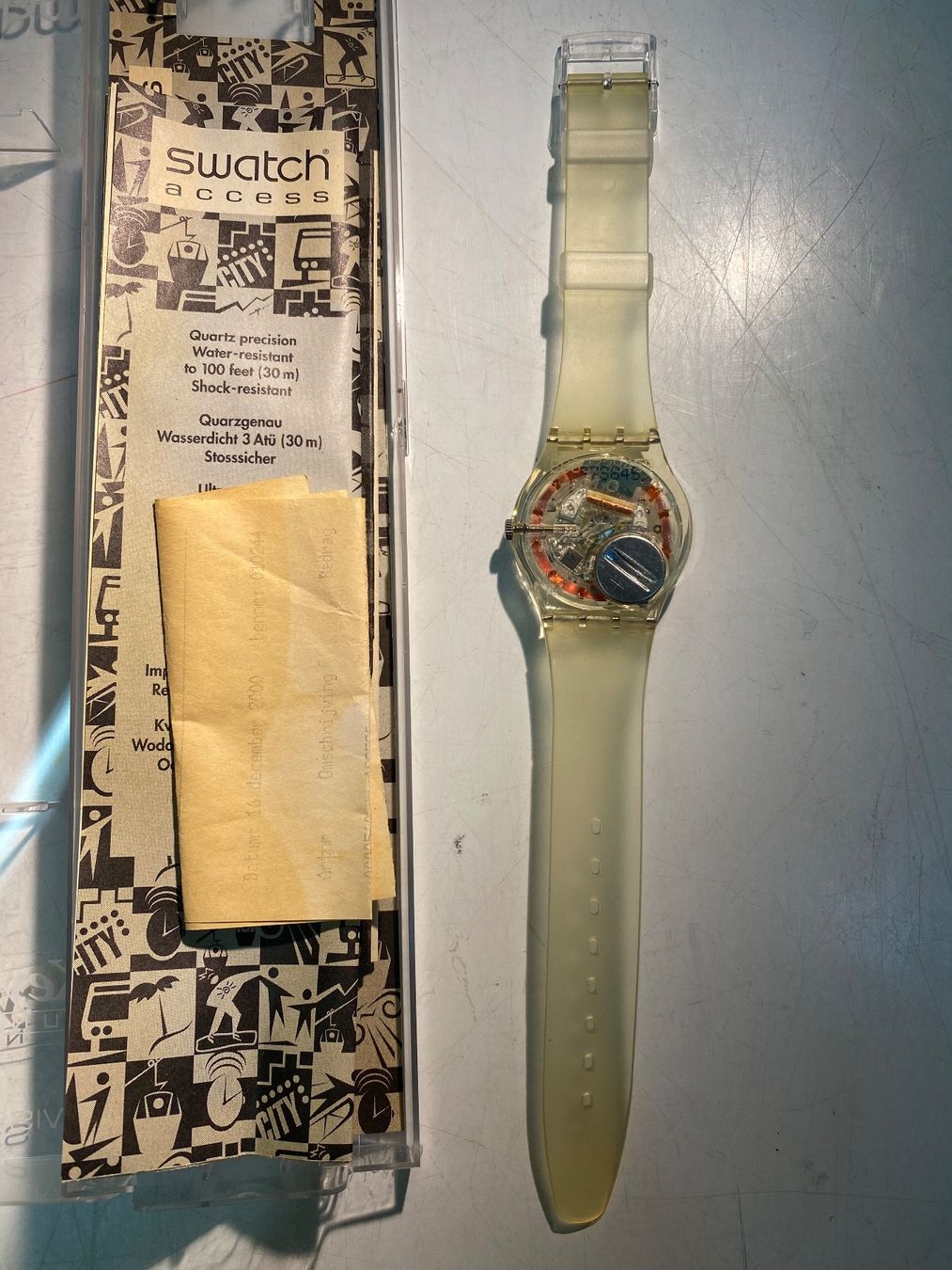 Swatch Orologi: Swatch Access 1. Swatch mit Skipass-Funktion – Usato da Hindelbank venduto da Warentaxi 2