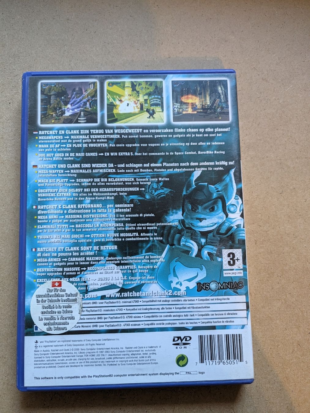 Giochi: Ratchet und Clank 2 Ps2 – Usato da Chur venduto da FreakofRarity 1