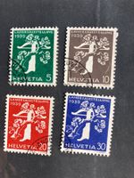 Schweiz 1939 Satz Landesausstellung Zürich (II) d gestempelt