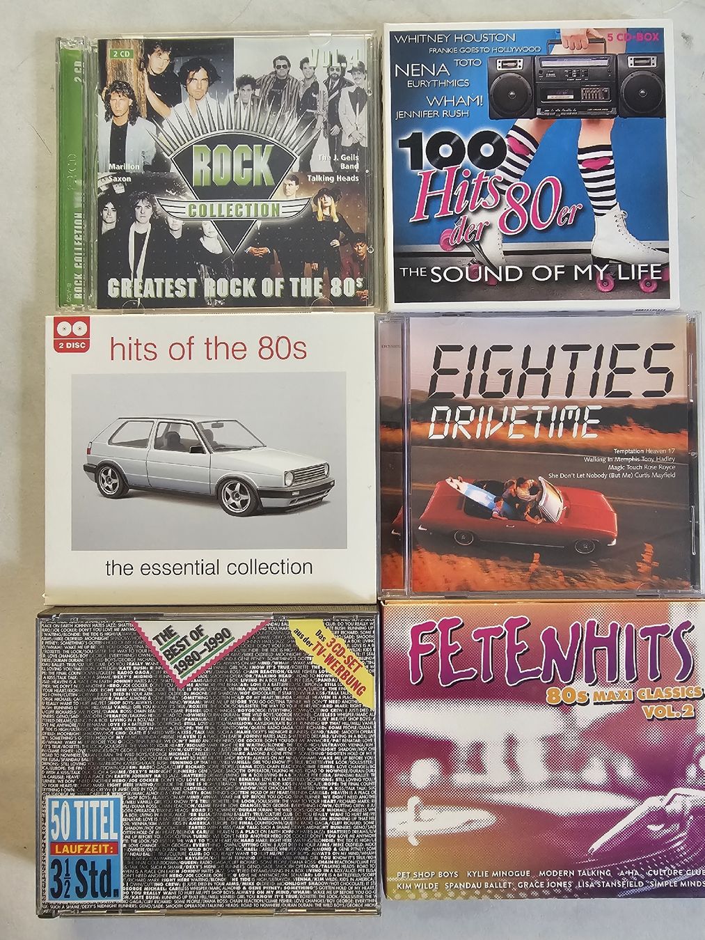 CDs: CD Sammlung: 80's, Achtziger Jahre... – Gebraucht aus Biberist von Foolio0