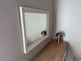 Miroir rectangle blanc (3)