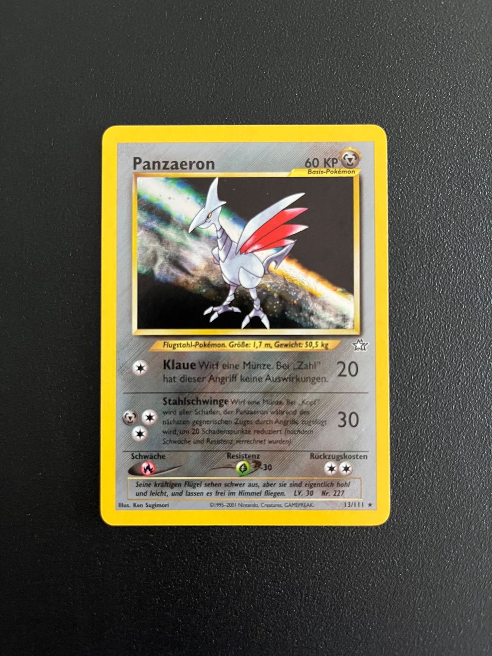 Pokémon Sammelbilder & Trading cards: Pokémon Panzaeron 13/111 – Gebraucht aus Seuzach von provenzano18