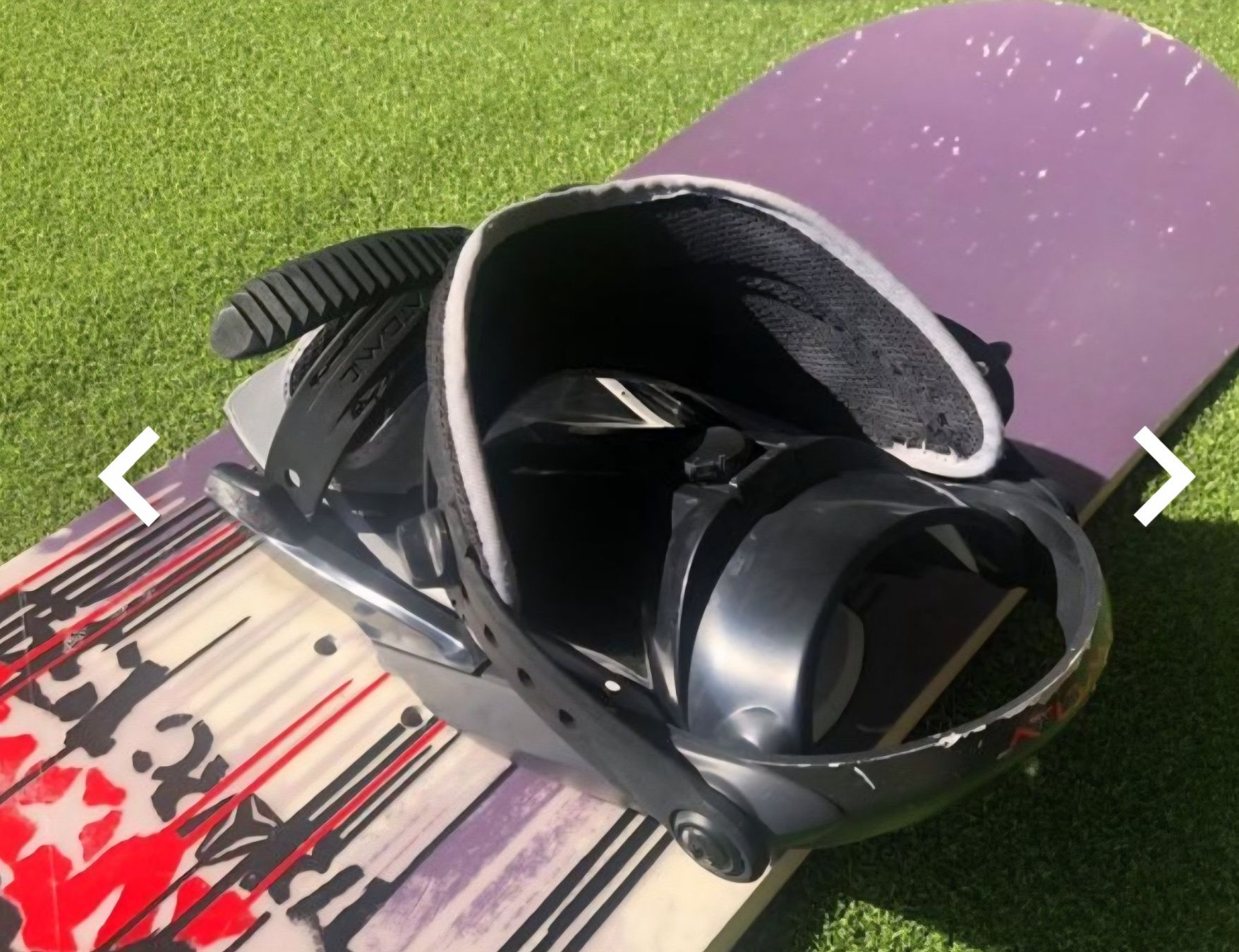 Board: Snowboard Atomic with bindings. Top Zustand – Usato da Schlieren venduto da vkl_xmc8 7