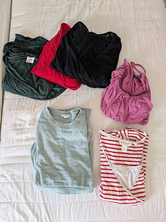 Set von Stilloberteilen