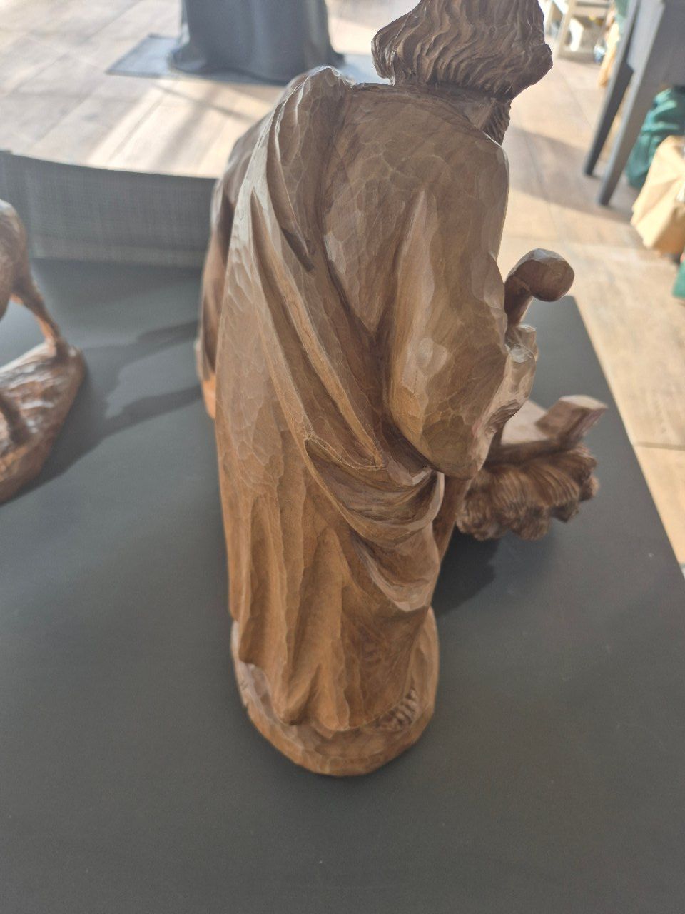 Toutes les décorations: Krippe gross-echtes Holz von Schnitzer CH Sutter – D'occasion à Lalden par aneleh58 8