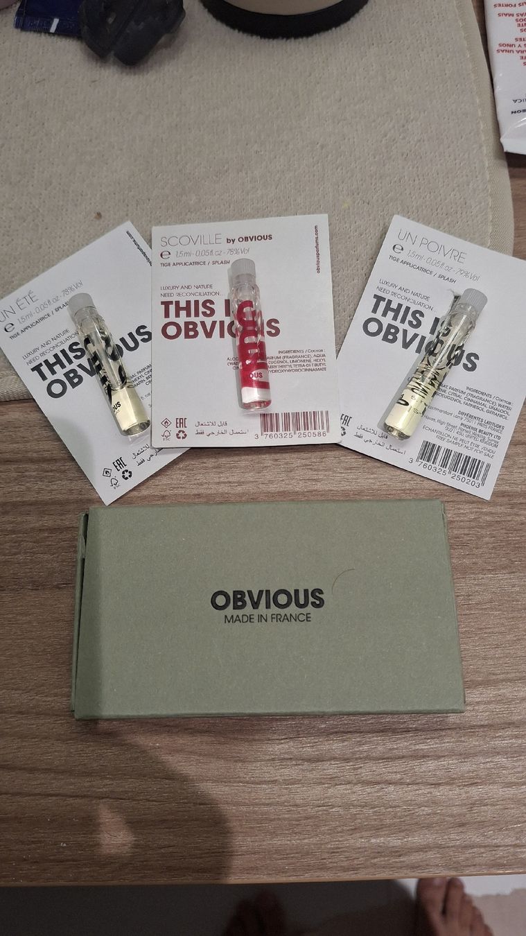 Parfum & Eau de Toilette: OBVIOUS discovery set 13x 1.5ml – Neu (gemäss Beschreibung) aus Gstaad von Henricos 3