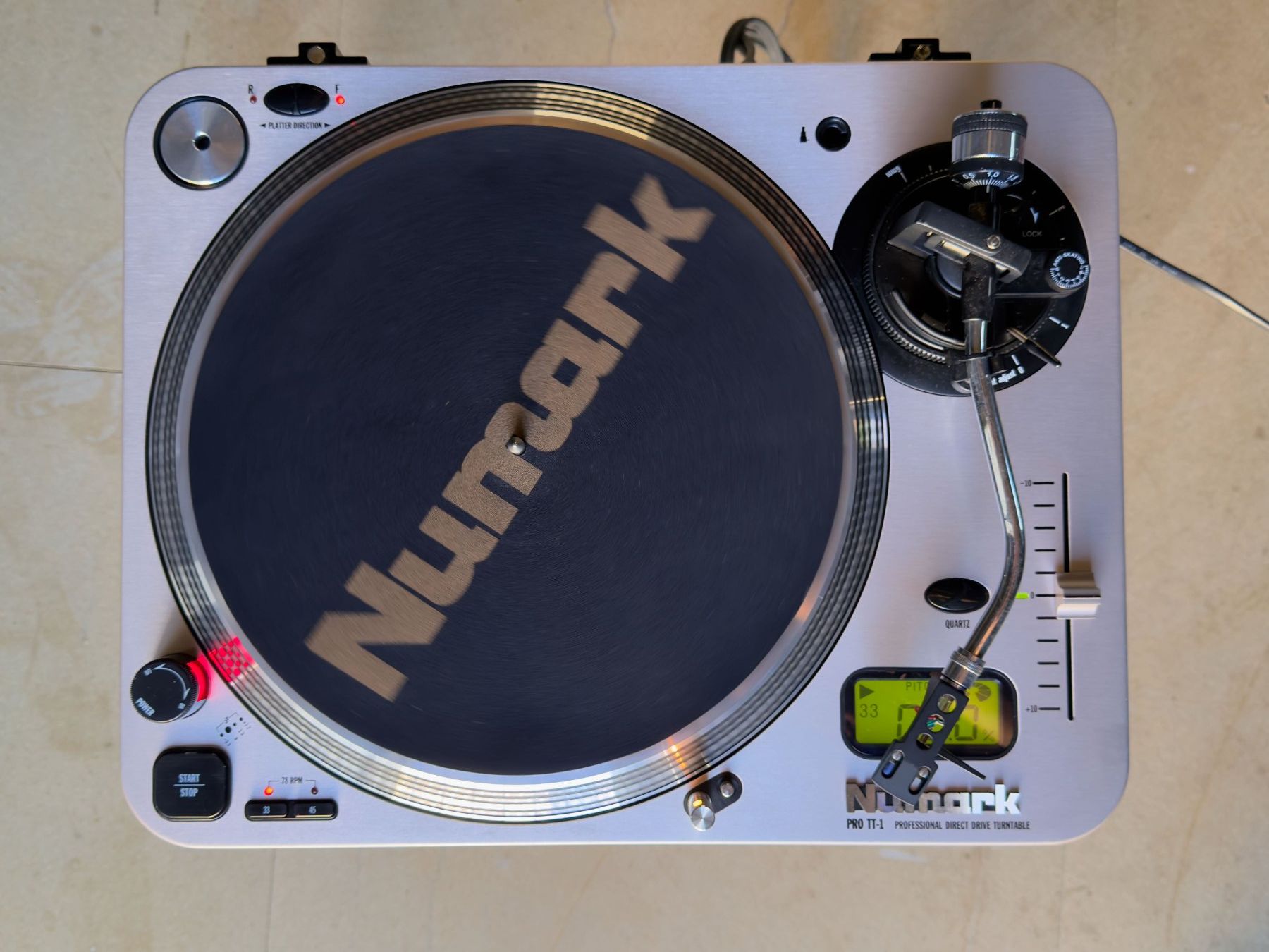 Numark Plattenspieler: Numark PRO TT-1 platine vinyle DJ – Gebraucht aus VILLETTE (LAVAUX) von flovillette