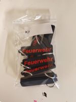 Feuerwehr Schlüsselanhänger 76 x 20 mm (10 Stück)