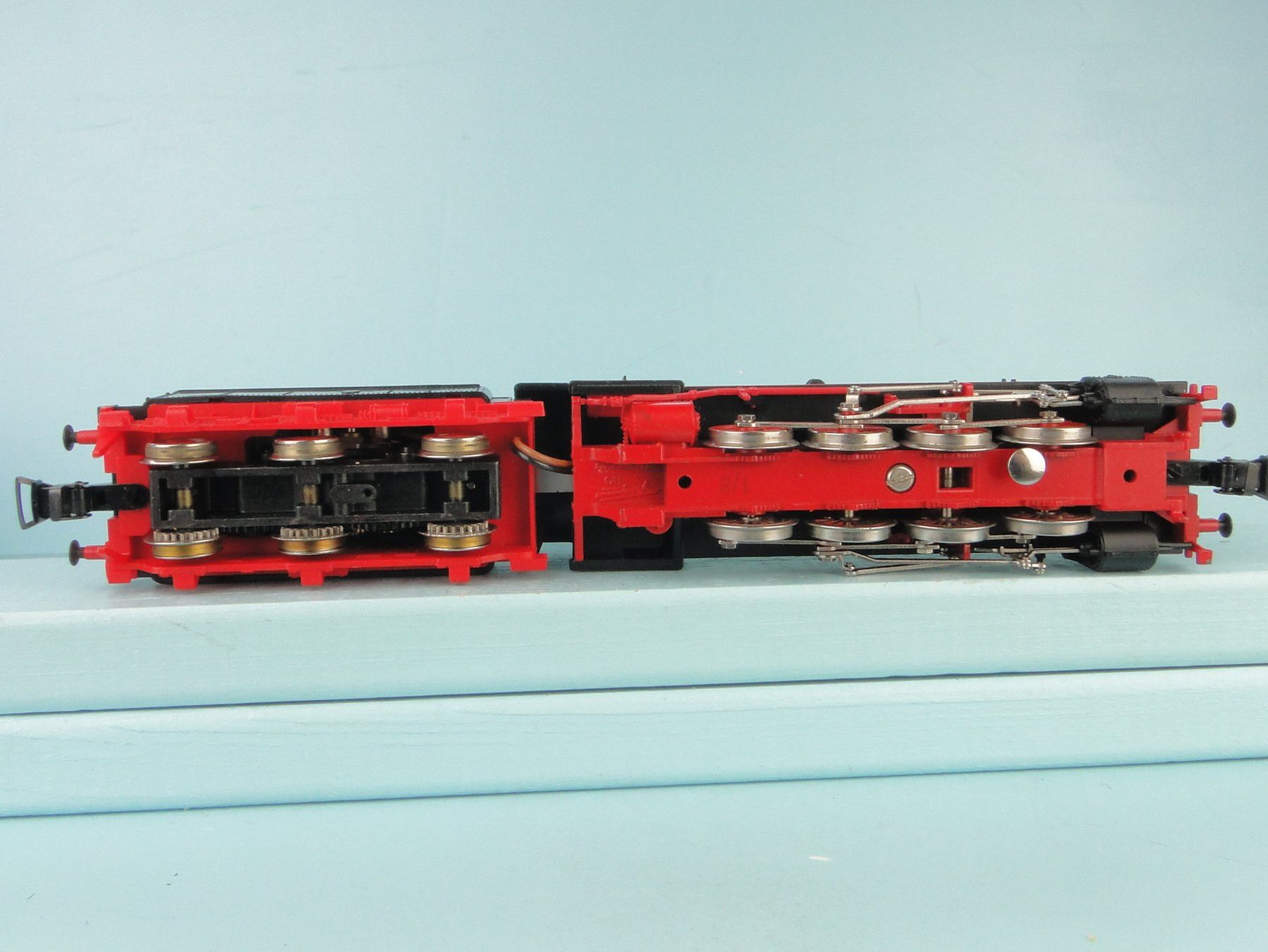 Fleischmann Modellini di ferrovie: Fleischmann H0 4145 BR 55 – Usato da Bülach venduto da cann11 3