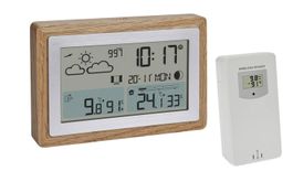 TFA Dostman Funk-Wetterstation OAK aus Eichenholz