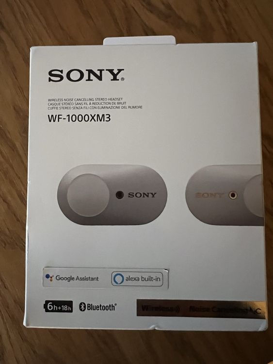 Sony 1000XM3 wireless noise cancelling in ear headphones 1