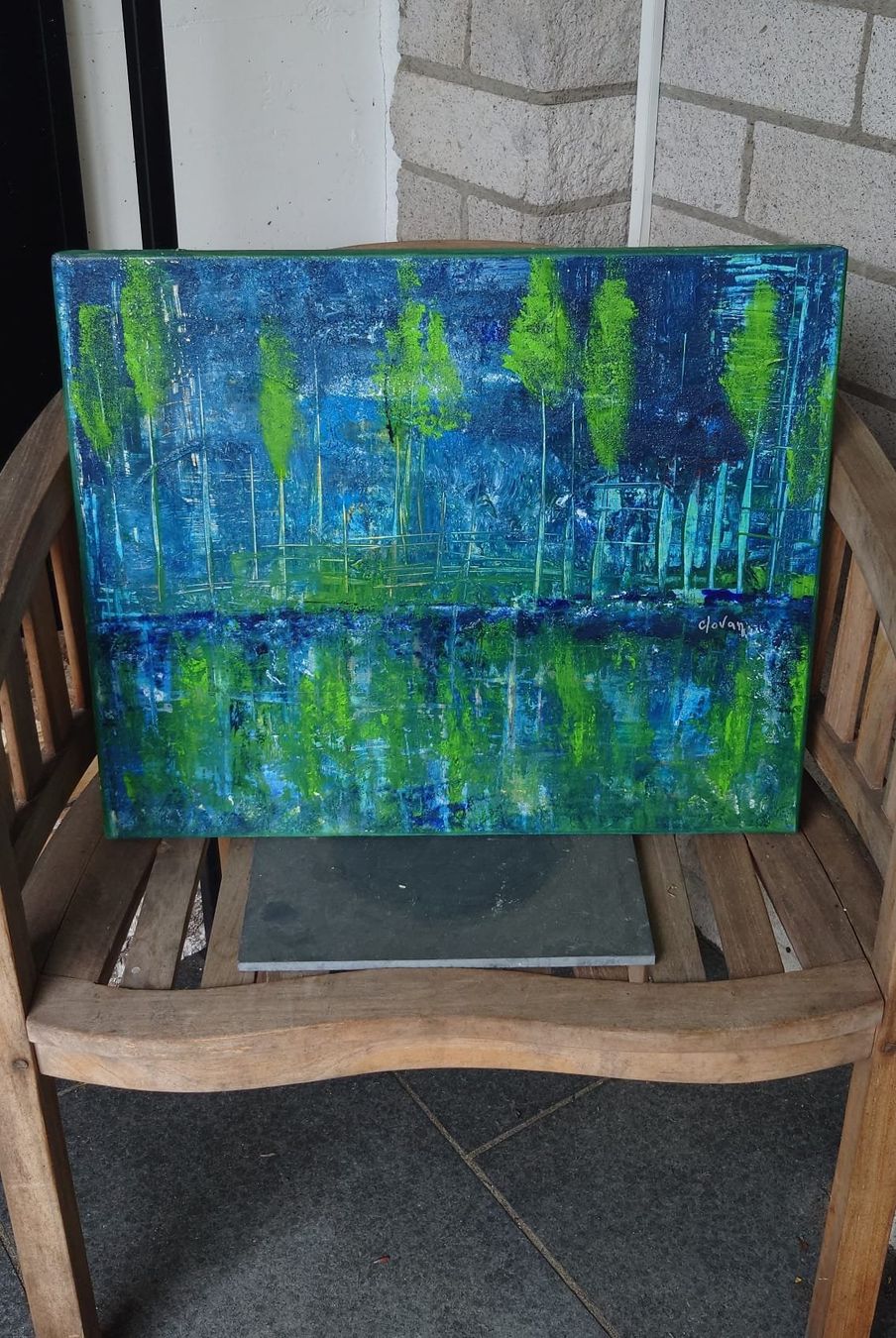 Tableaux: Gemälde, Acrylbilder, Abstrakte Kunst, Schweiz – D'occasion à Neuhausen par MonoCeros 7
