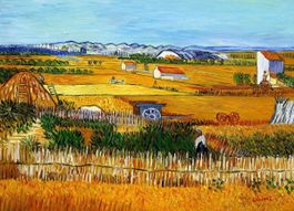 Vincent van Gogh - Erntelandschaft