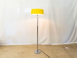 Stehlampe nach Pierre Chareau 2063 - Gelb Chrom - Ref. 08/07
