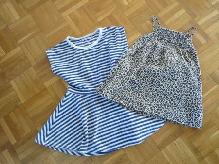 2 Mädchen Strand-Kleider /Gr. 3 Jahre