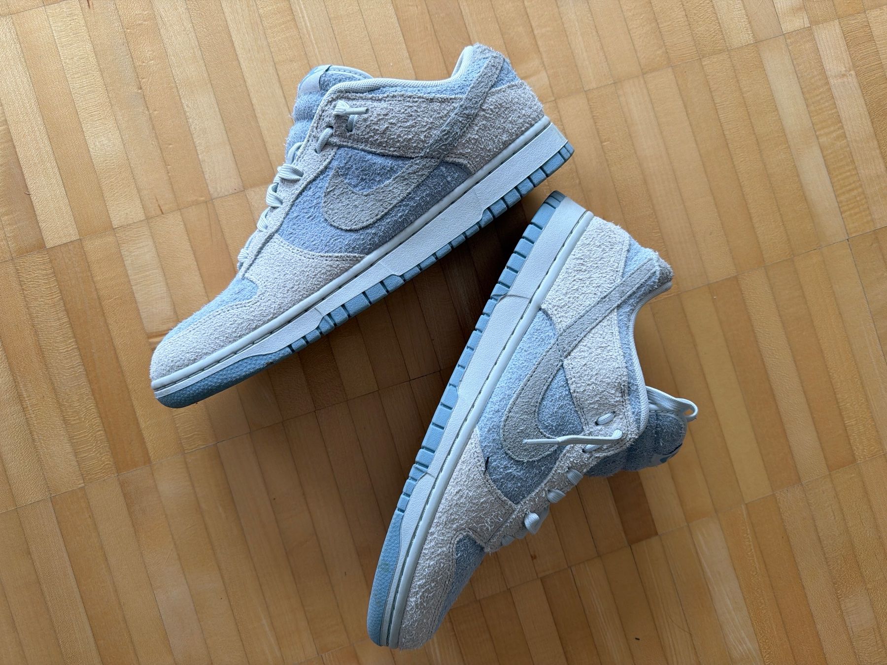 Nike Herrenschuhe: Nike Dunk Low Sneaker hellblau Wildleder gebraucht – Gebraucht aus Winterthur von klein-r 2