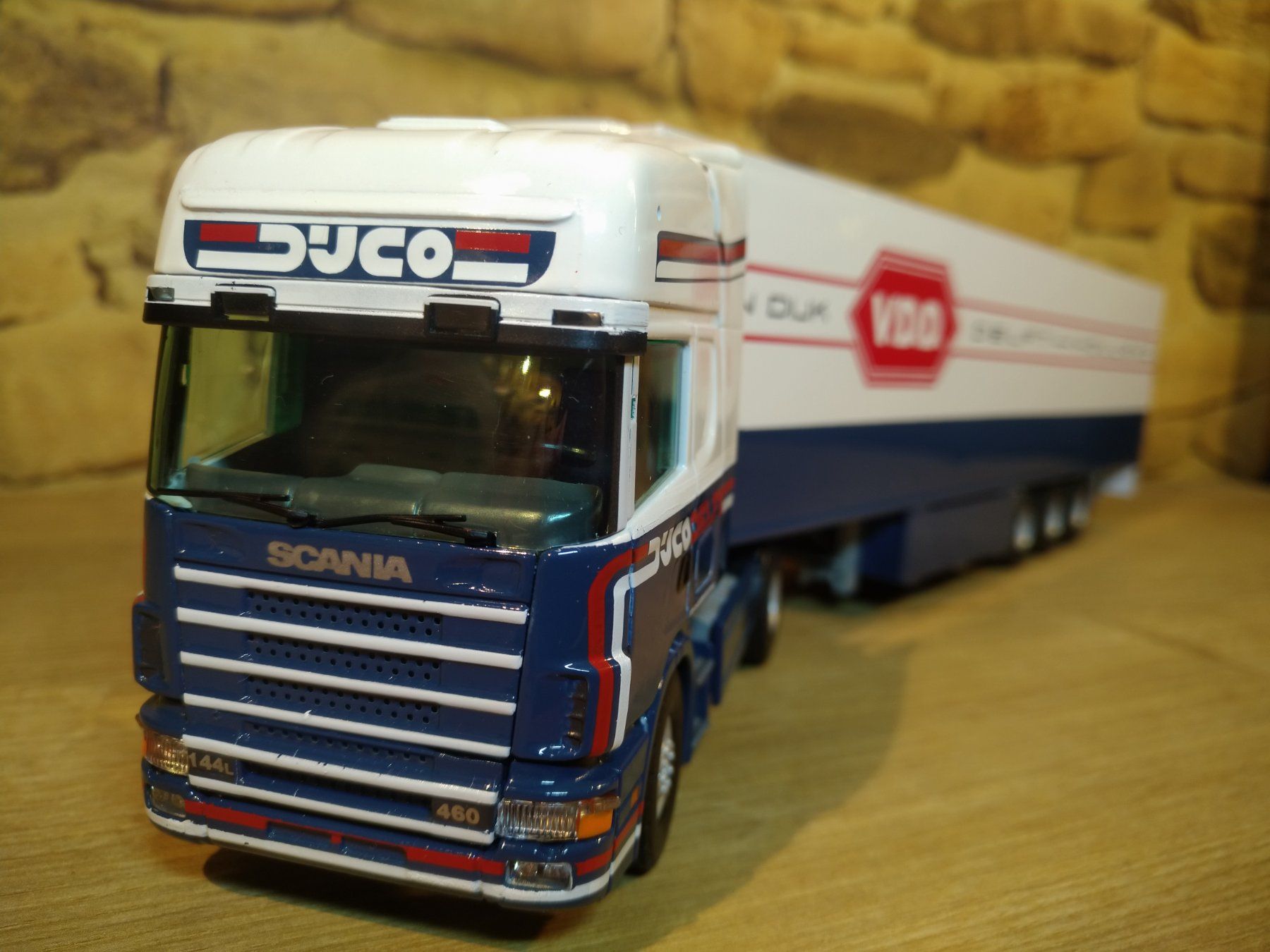 Tekno Modellbausätze & Standmodelle: Tekno 1:50  Scania  144  V8 V.D.D. – Gebraucht aus Ennetmoos von Truckdiver 5