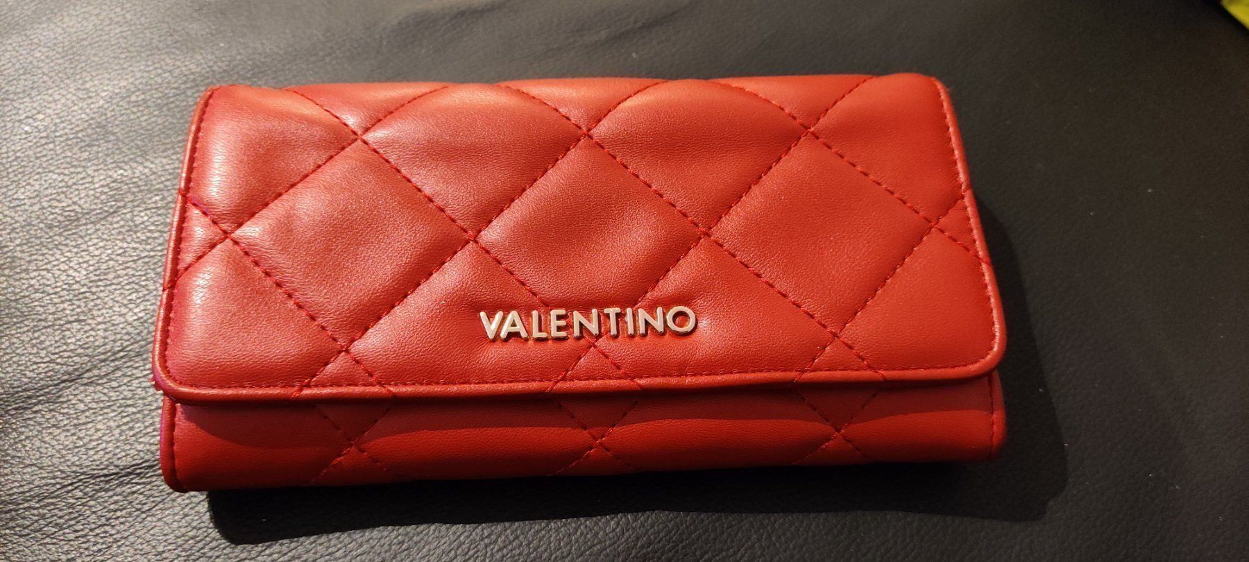 Valentino Portemonnaie: Valentino Geldbörse rot – Gebraucht aus Riehen von Jeronimo8