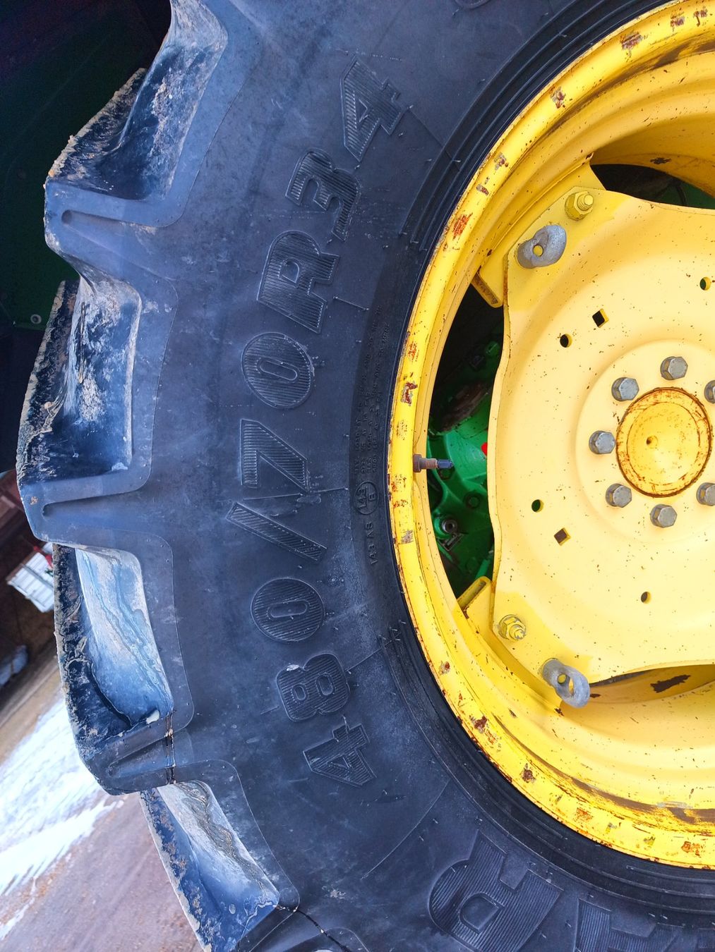 John Deere Trattori: Traktor John Deere 6100 mit Frontlader Alö – Usato da Selzach venduto da oppla 3