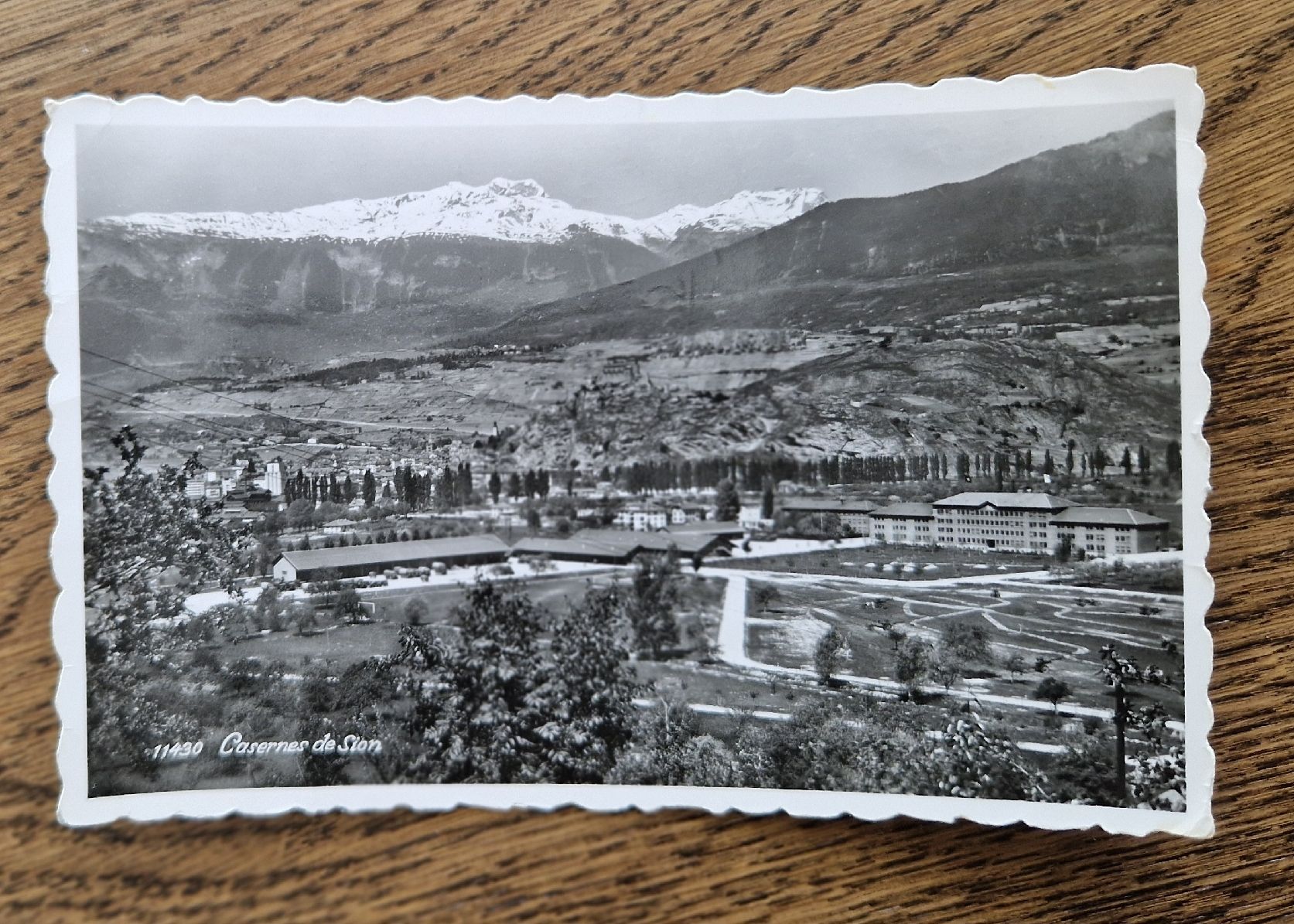 Cartoline postali: Casernes de Sion, Feldpost, Art RS 227 – Usato da Ebikon venduto da Donar50