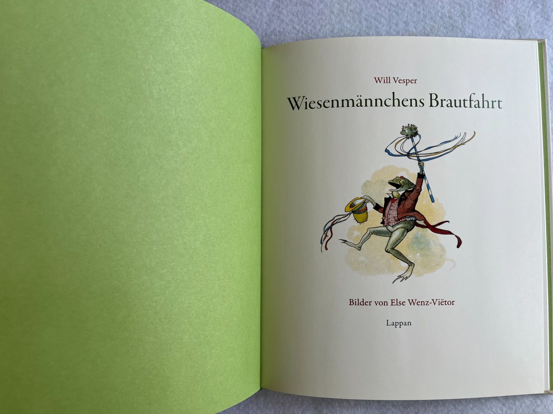 Libri: Wiesenmännchens Brautfahrt Will Vesper Bilder Else Wenz-V... – Nuovo (secondo la descrizione) da Altendorf venduto da herkules74 2