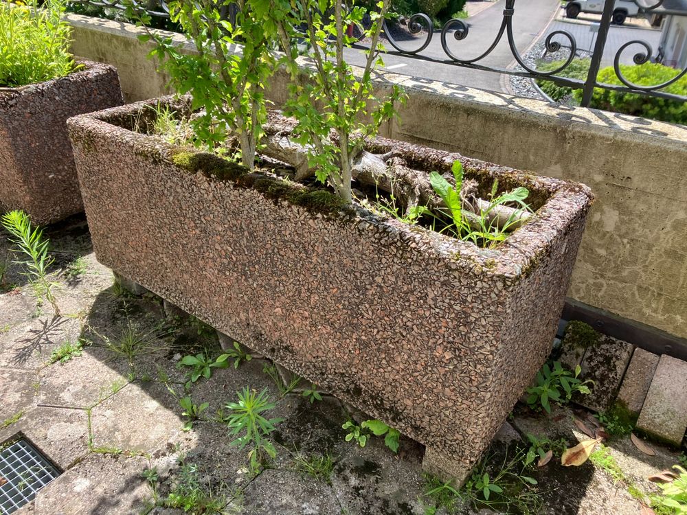 Blumenkasten aus Beton in Steinoptik Kaufen auf Ricardo