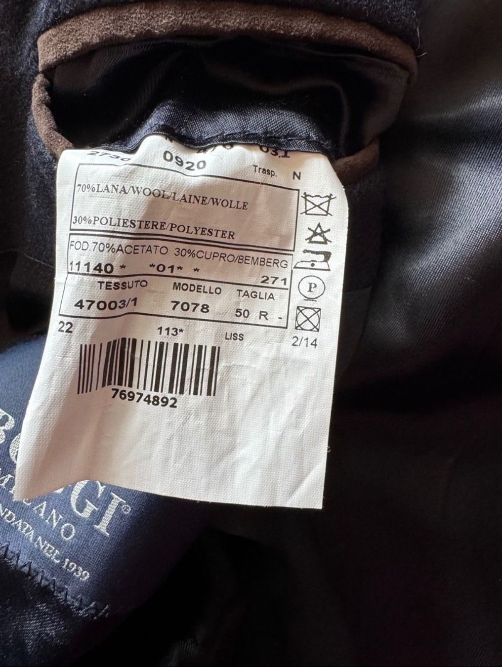 Boggi Cappotti: Coat BOGGI MILANO – Usato da Wädenswil venduto da alekons 5