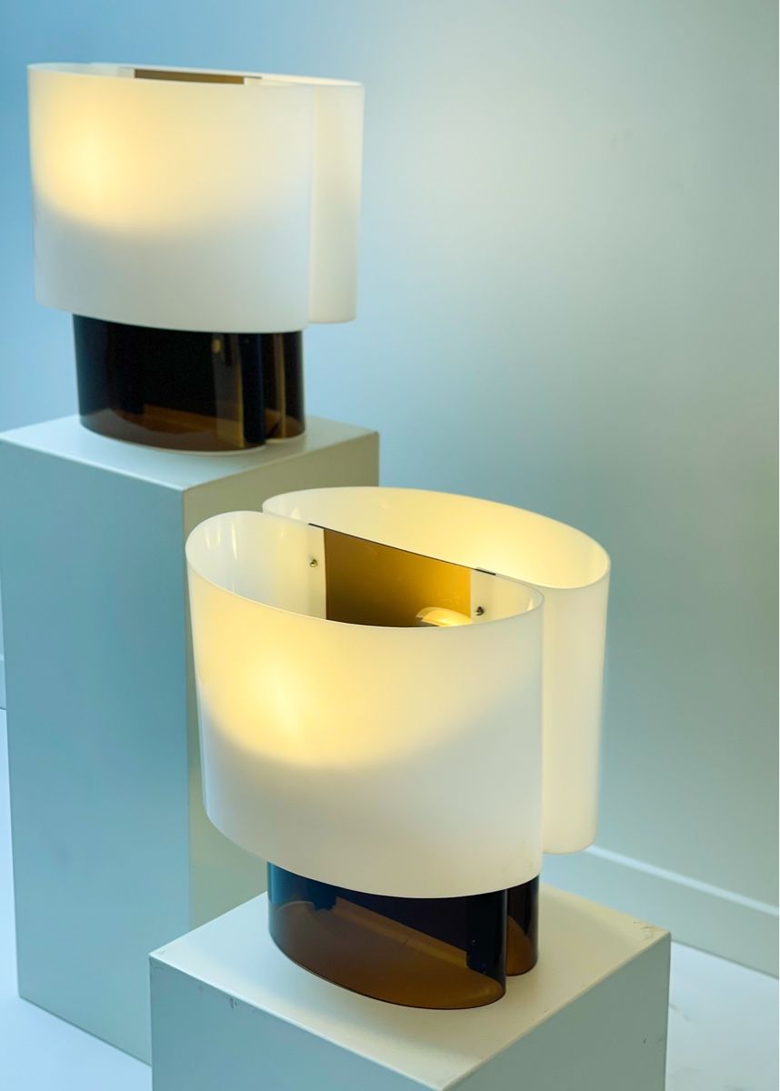 Lampes: Paire de lampes modèles Cyclade par Danielle Quarante- Franc – D'occasion à Mont-sur-Rolle par G1970 1