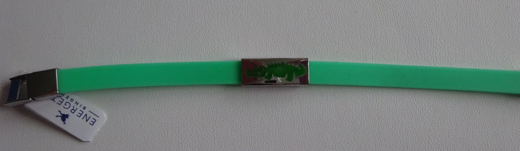 Energetix Bracciali & Braccialetti: Armband mit Slider Krokodil von Energetix – Nuovo e nell'imballaggio originale da Wagenhausen venduto da FrauLang 1
