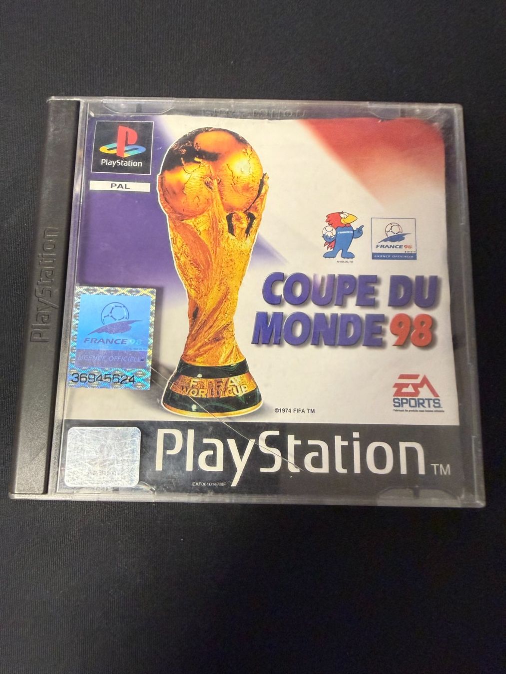 Sony Giochi: Coupe Du Monde 98 - PS1 – Usato da Pont-de-la-Morge venduto da Darfal