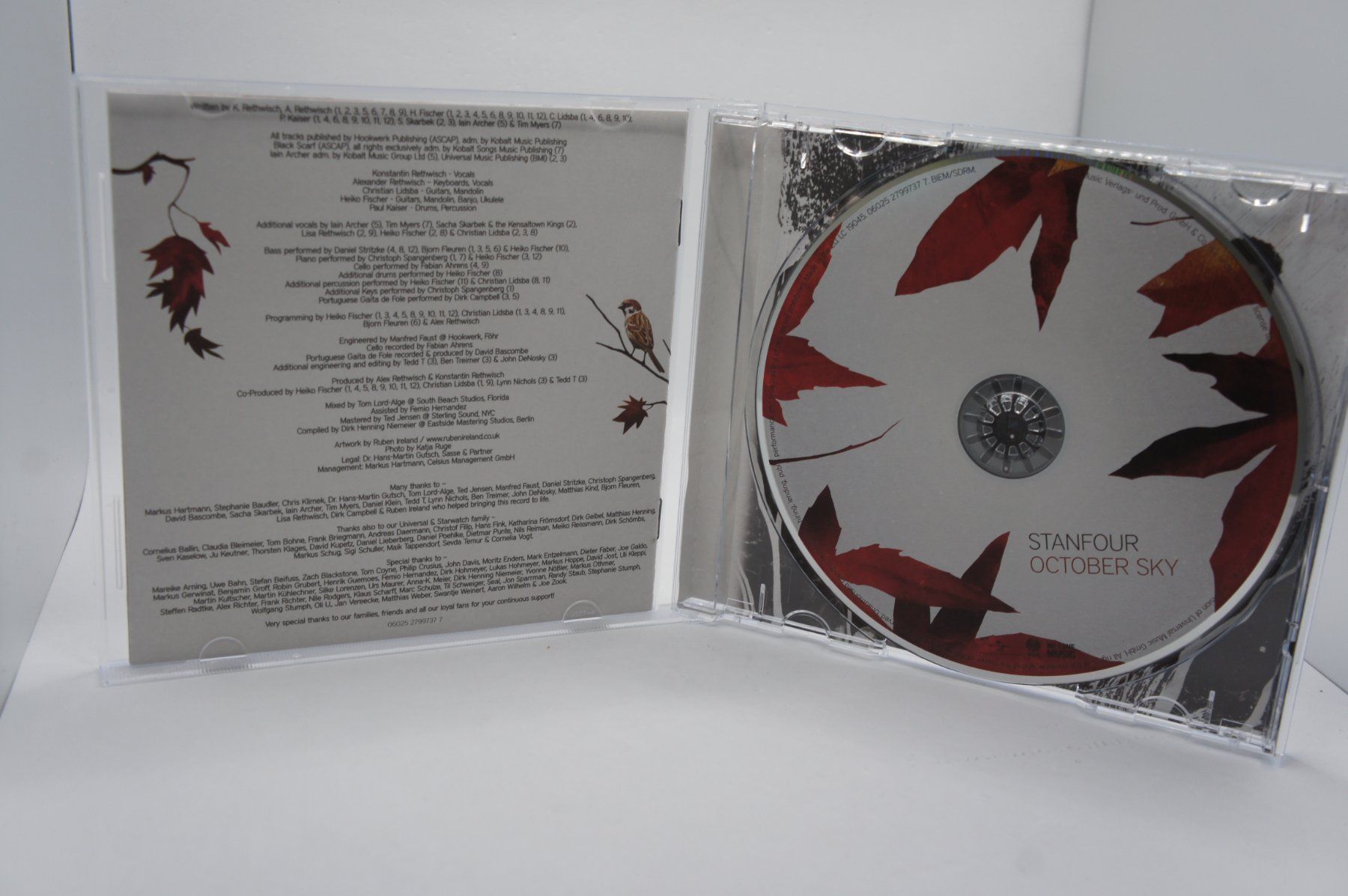 CDs: CD Stanfour – October Sky – Gebraucht aus Ernetschwil von luisvonerni 2