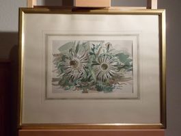 Koller 1954, Aquarell "Ronco ob Ambri", 52,5x42,5 cm